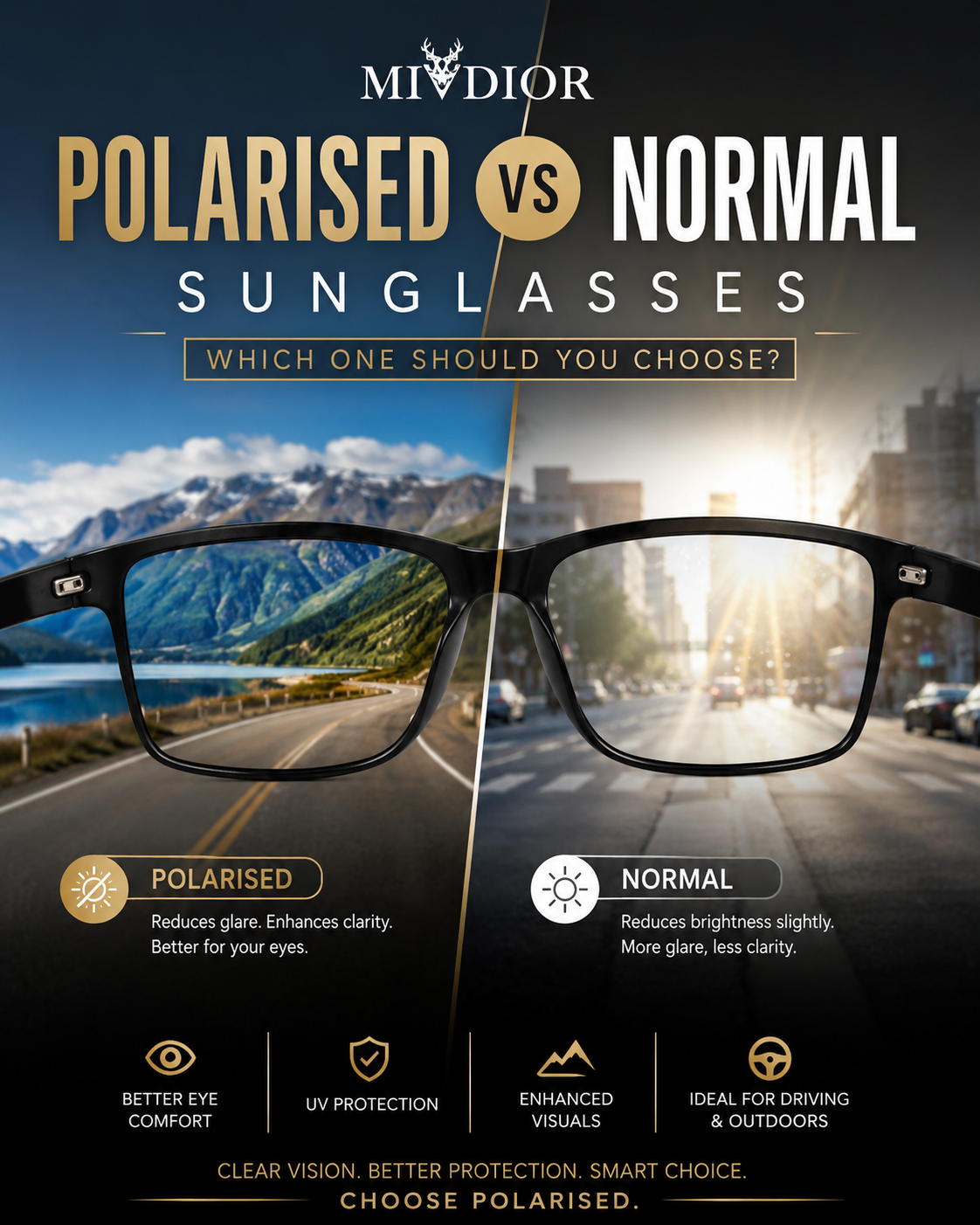 Polarized vs Normal Sunglasses: Which One Should You Choose?