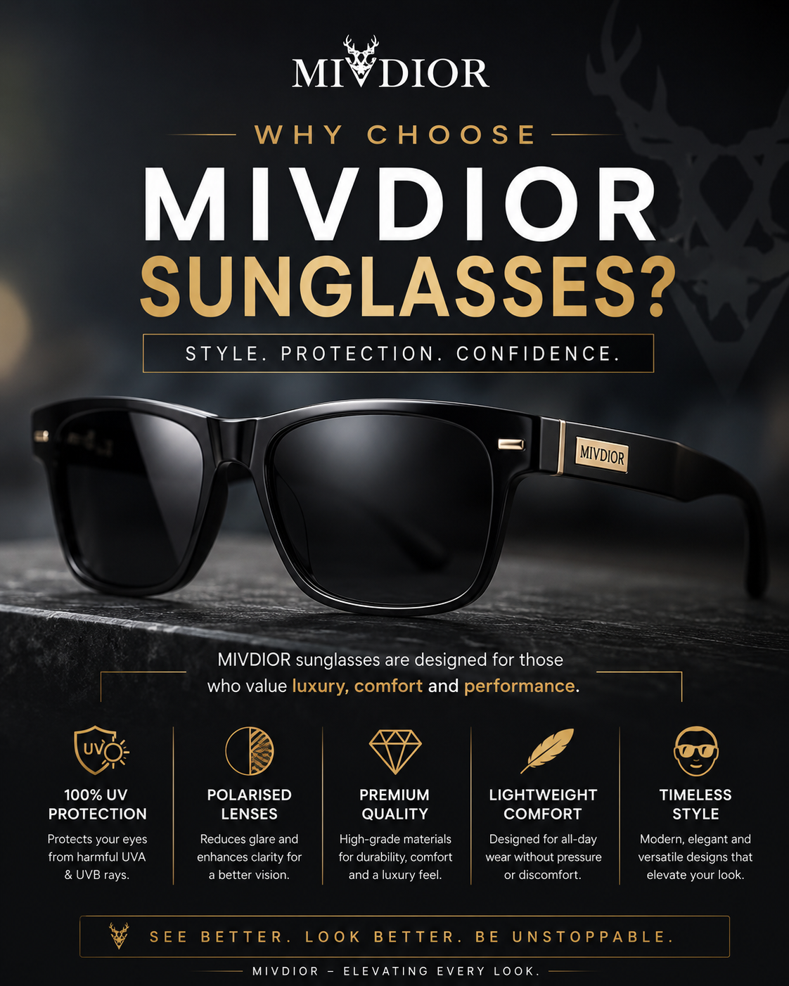 Why Choose MIVDIOR Sunglasses?