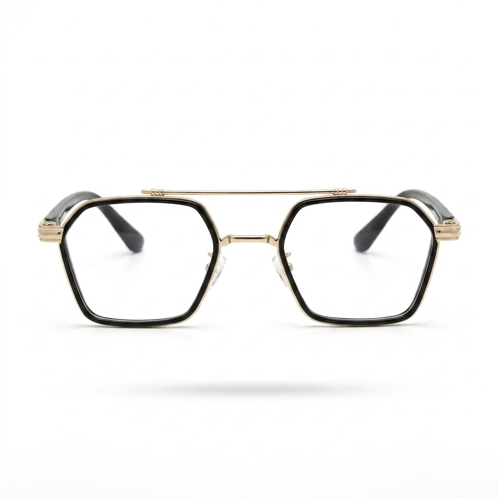 Mivdior Eclipse gold black Sunglasses