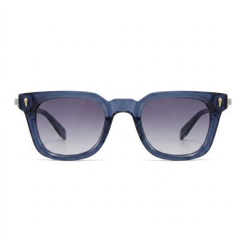 Mivdior Eclipse deep blue crystal Sunglasses