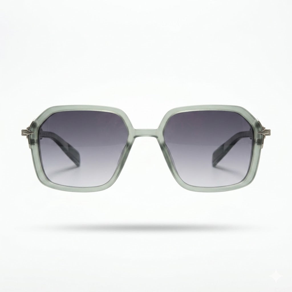 Mivdior Monarch olive green Sunglasses