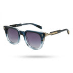 Mivdior Prism transperent crystal blue Sunglasses