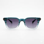 Mivdior Prism transperent crystal blue Sunglasses