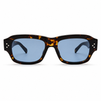 MIVDIOR Freak Rectangle Sunglasses for Men & Women | UV400 Protected | Premium Acetate Frame | Dark Tint Luxury Eyewear