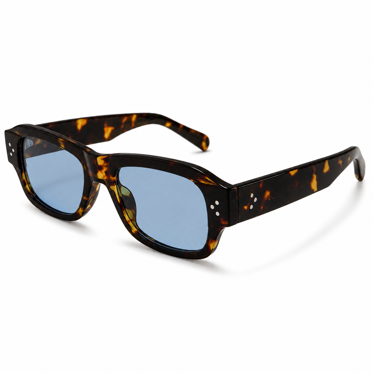 MIVDIOR Freak Rectangle Sunglasses for Men & Women | UV400 Protected | Premium Acetate Frame | Dark Tint Luxury Eyewear