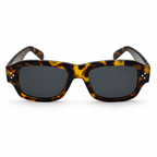 MIVDIOR Freak Rectangle Sunglasses for Men & Women | Premium Angular Frame | UV Protected Blue Tint Lens