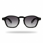 Mivdior Aura CRYSTA Glossy Black  Frame Grey Gradiant Lens Sunglasses
