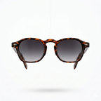 Mivdior Icon CRYSTA Havana Tortoise  Frame Black Lens Sunglasses