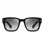 Mivdior Velvet CRYSTA Matt Black  Frame Black Lens Sunglasses