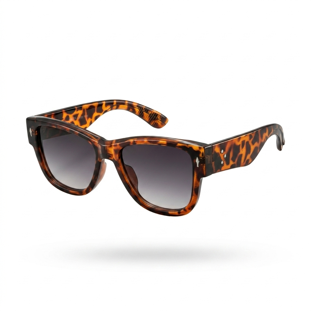 Mivdior Legacy CRYSTA Havana Tortoise  Frame Grey Gradiant Lens Sunglasses