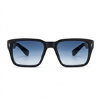 Mivdior Monarch CRYSTA Matt Black  Frame Blue Gradiant Lens Sunglasses