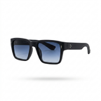 Mivdior Monarch CRYSTA Matt Black  Frame Blue Gradiant Lens Sunglasses