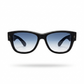 Mivdior Vertex CRYSTA Matt Black  Frame Blue Gradiant Lens Sunglasses